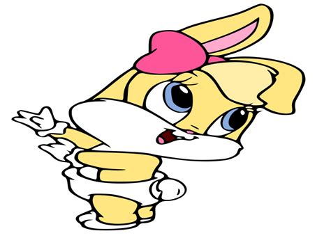 Baby Lola Bunny Svg File Svg Cutting File Svg for - Etsy