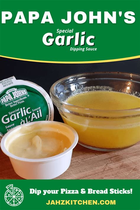 PAPA JOHNS GARLIC SAUCE | Recipe in 2023 | Papa johns garlic sauce ...