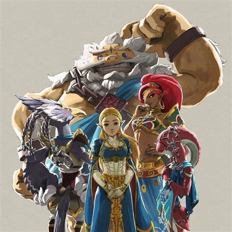 Legend Of Zelda Breath of the Wild Champions Ballad DLC Has Arrived ...