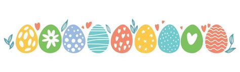 Easter Egg Border Vector Art, Icons, and Graphics for Free Download