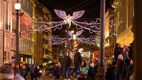 Wonderful Christmas Lights in London - LONDON, ENGLAND - DECEMBER 10 ...