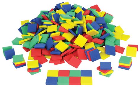 Foam Color Tiles - Set of 200