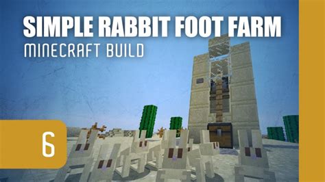 Simple Rabbit Foot Farm [1.9 ready] Minecraft Map