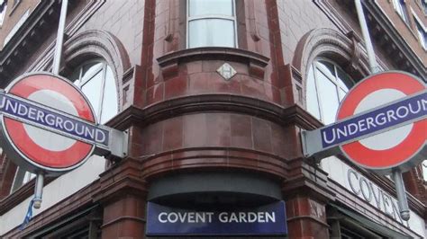 Covent Garden Tube Station Map