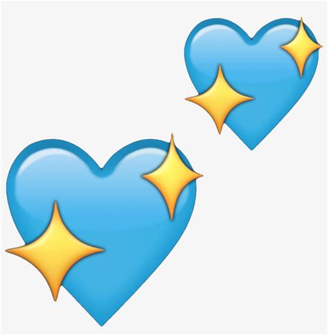 Blue Heart Emoji Wallpaper