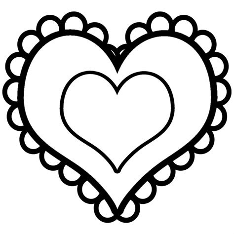 Heart Coloring Pages – Printable Coloring Pages