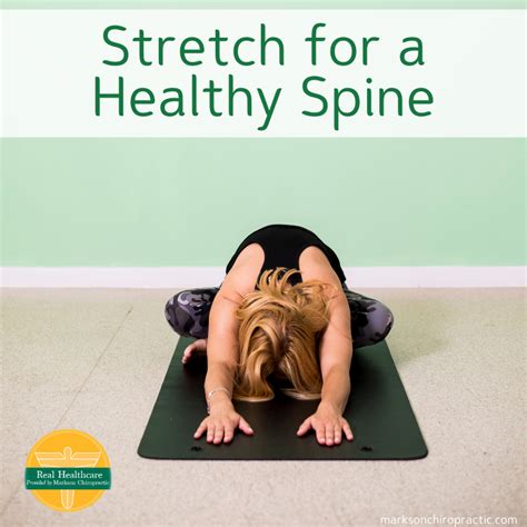 Stretch for a Healthy Spine — Markson Chiropractic