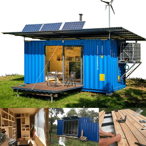 Off Grid HC Container House Plans