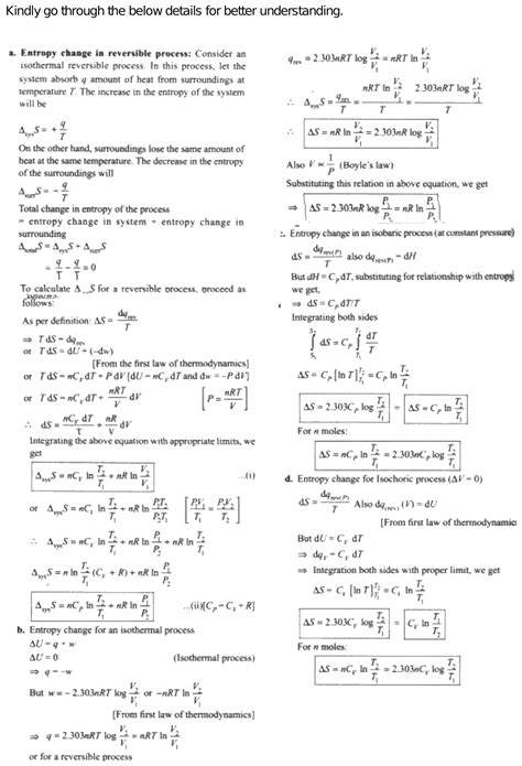 7. Entropy change in SPONTANEOUS adiabatic process Entropy change in ...