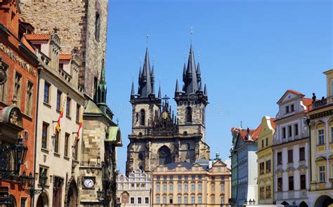 Golden city Prague stock photo. Image of ancient, sightseeing - 73125562