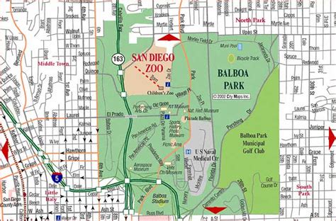 Balboa Park San Diego Map - Balboa Park San Diego • mappery