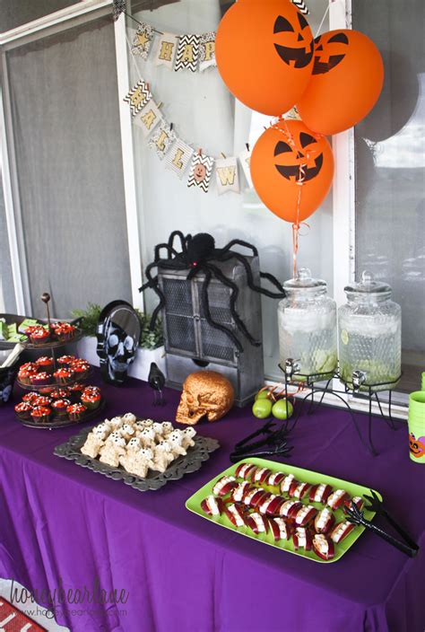 Kids Halloween Party Ideas - Honeybear Lane