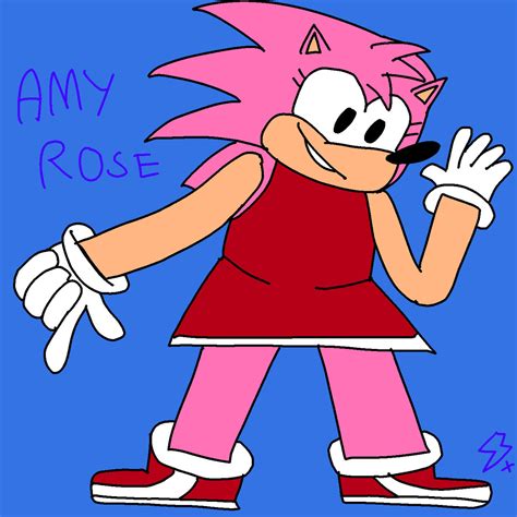 Classic Modern Amy Rose by Boltx64 on DeviantArt