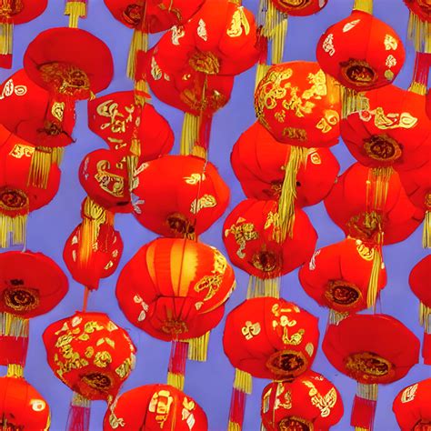 Chinese New Year Lanterns · Creative Fabrica