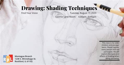 Drawing: Shading Techniques | Rockford, IL | Rockford Buzz