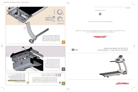 Life Fitness T5-5 Treadmill Assembly Manual | Manualzz