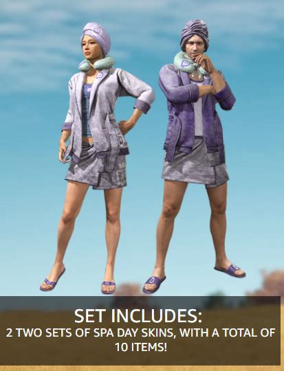 PUBG's second set of Twitch Prime skins are a day at the spa - Gamepur