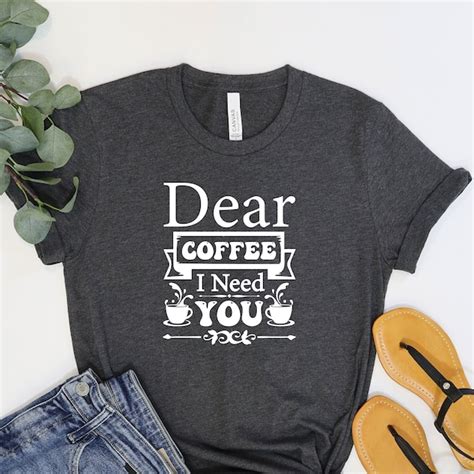 Funny Coffee T Shirt - Etsy