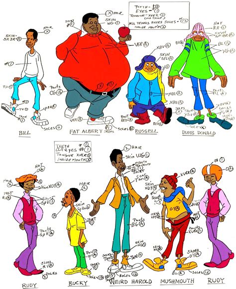 Fat Albert Cartoon Characters Names And Pictures ~ Albert Fat Cosby ...