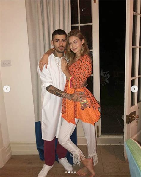 Gigi Hadid, Zayn Malik celebrate Eid in style; dress up in ethnic wear ...