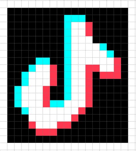 Logo Pixel Art Grid