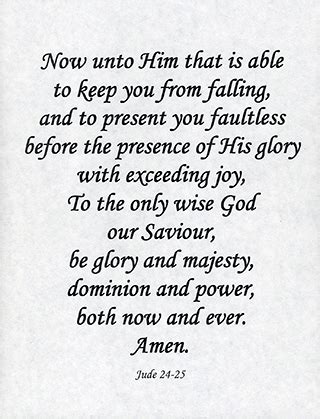 Small Frameable 8.5" x 11" Jude's Benediction Calligraphy Text ...