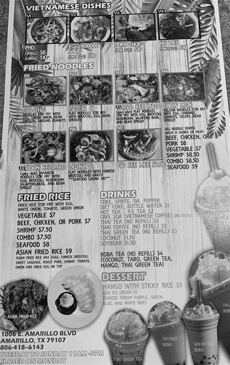 Asian Bistro – Menu – Amarillo – Amarillo Menu