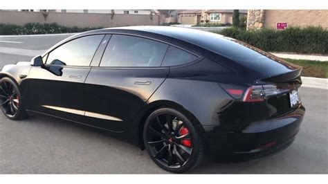 Check Out All The Mods On This Tesla Model 3 Performance