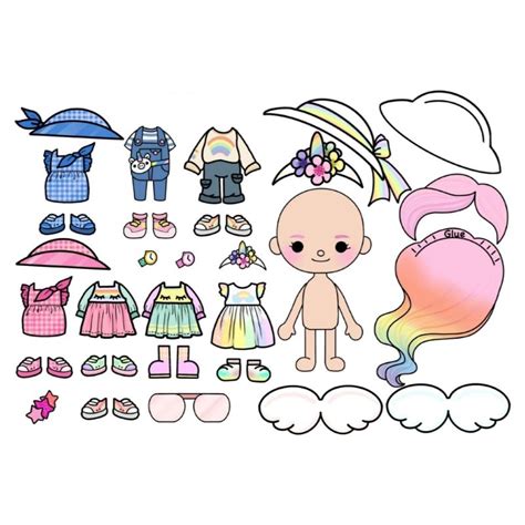 Jual Toca Boca Paper Doll Shopee Indonesia