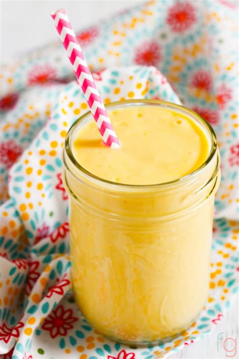 Vanilla Mango Smoothie Recipe