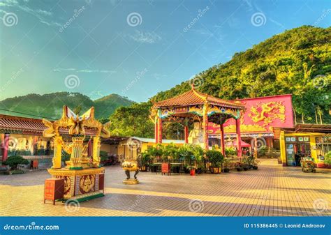 The Ten Thousand Buddhas Monastery in Hong Kong Stock Image - Image of ...