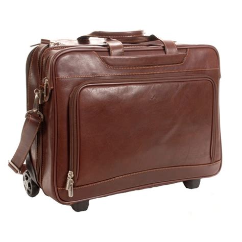 Leather Rolling Briefcases | Gene's Luggage