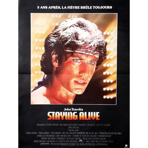 STAYING ALIVE Movie Poster 23x63 in.