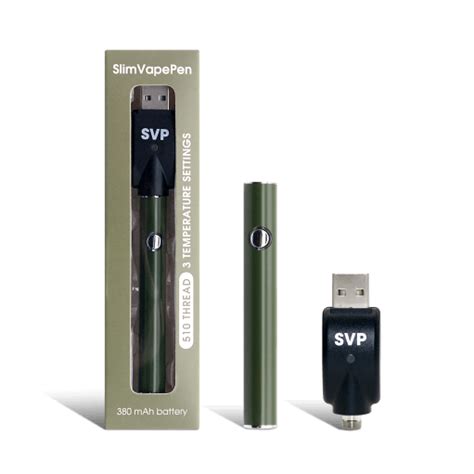 Premium 510 Green Vape Pen Battery | SlimVape Best Batteries