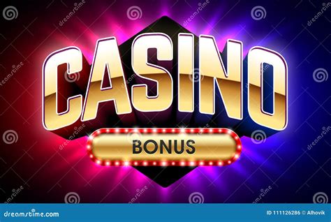 Casino Welcome Bonus Banner Stock Vector - Illustration of bank, income ...