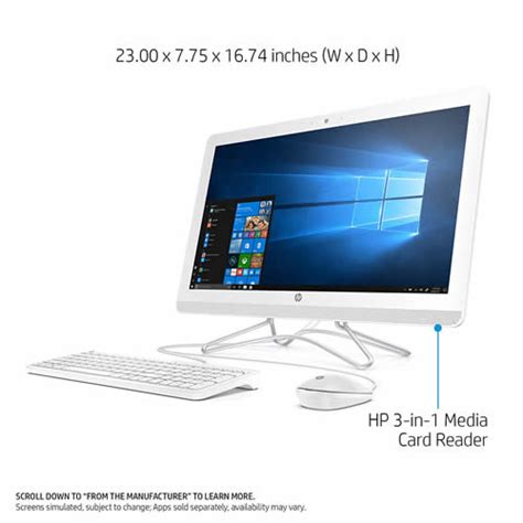 DESKTOPS AND SERVERS : HP PAVILION 24-INCH ALL-IN-ONE COMPUTER,