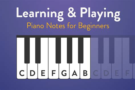 Piano Notes for Beginners | Playing Tips for Both Hands