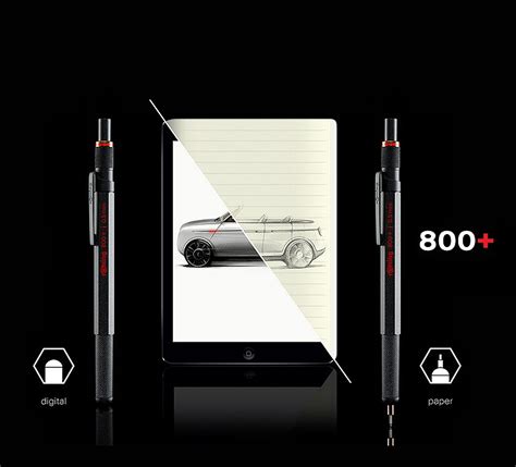 rOtring 800+ Erases the Line Between Pencil and Stylus - Design Milk