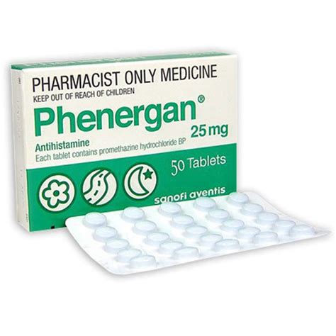 Phenergan Tablets 25mg P50 RD - SSS Australia - SSS Australia Medical ...