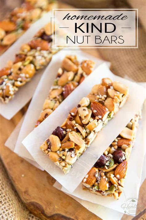 Homemade Kind Nut Bars | The Healthy Foodie | Bloglovin’