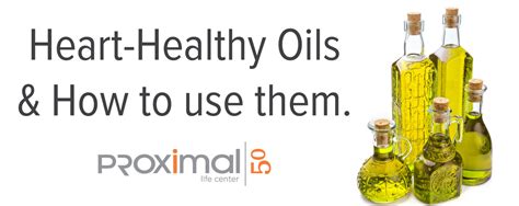 Heart Healthy Oils - Blog Image - Proximal50