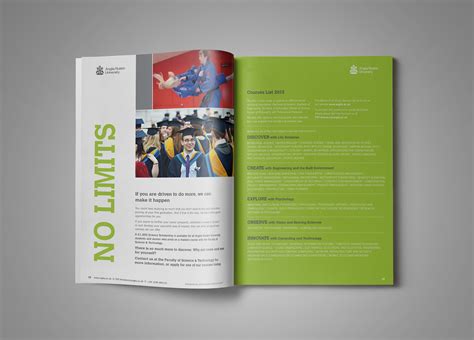 Anglia Ruskin Brochure on Behance