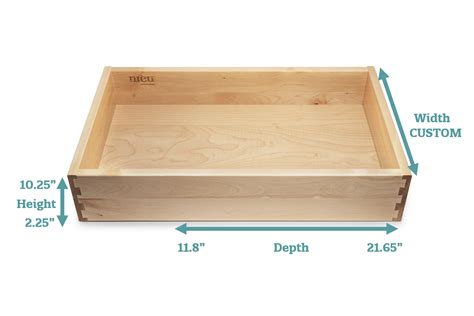 How to Measure for Replacement Kitchen Drawer Boxes | Nieu Cabinet Doors