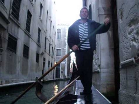 Gondolier in Venice Wishing You a Happy Birthday ...