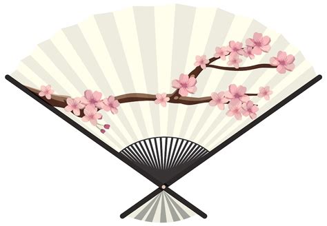 Free Vector | Folding japanese fan vector design