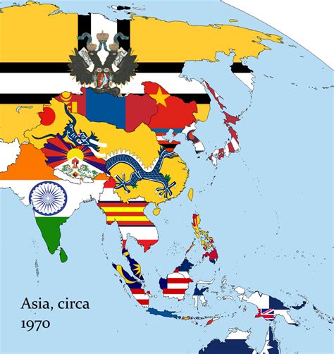 Alternate Asia Flag Map by KitFisto1997 on DeviantArt