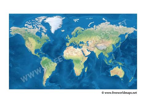 Free PDF World Maps