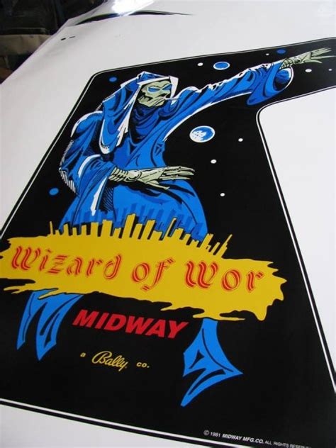 Wizard of Wor Side Art Set* | Rich graphix/ThisOldGame.com