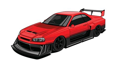 race car modification flat vector design 27508959 Vector Art at Vecteezy