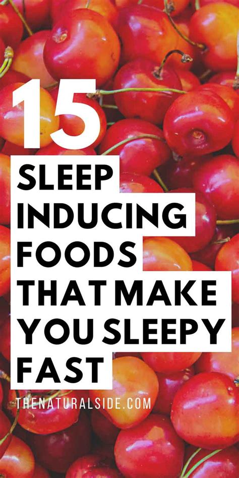 15 Foods That Help You Sleep Through The Night | The Natural Side